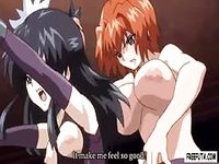 Hentai of a free flowing pussy juice
